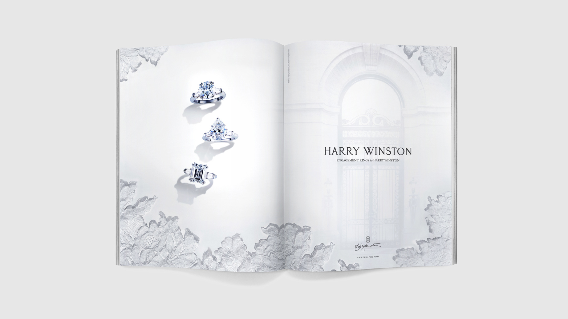 HARRY WINSTON Bridal Diamond